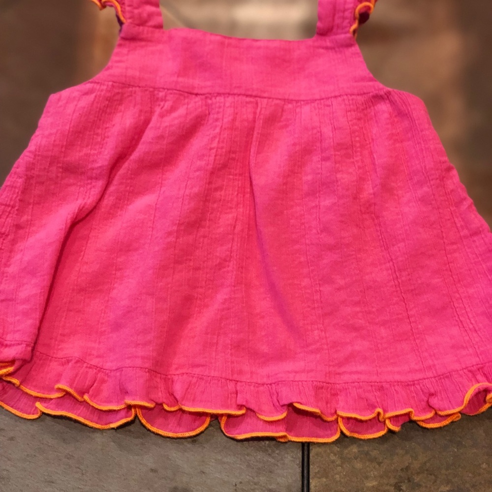 Pink Embroidered Top - Picture 3 of 4